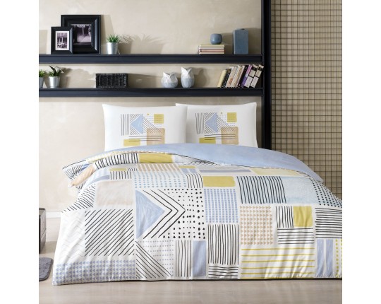 Постельное белье TAC 1,5сп. ранфорс Hugo