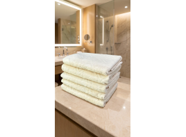 Полотенце TAC Jacquard 70x140 бежевый