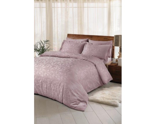 Постельное белье ТАС 2сп. евро жаккард-сатин Brinley фиолетовый
