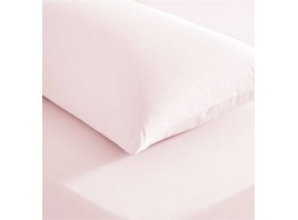 Простынь TAC ранфорс 100х200 см и 1 наволочка 50х70 см пудровый