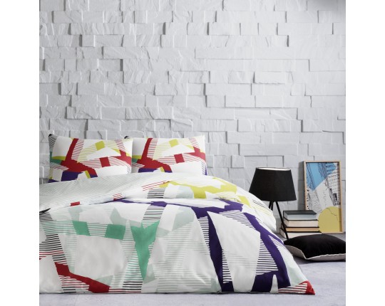 Постельное белье ТАС 2сп. евро ранфорс Crimson