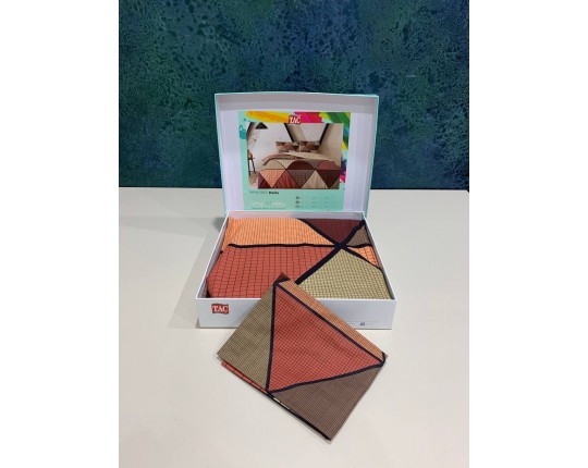 Постельное белье TAC 1,5сп. ранфорс Delta