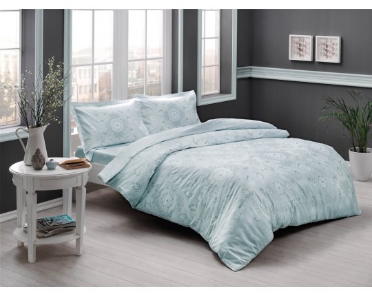 Постельное белье ТАС 2сп. евро сатин Lucca мятный