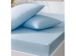 Простынь TAC CARSAF 180х200 см и 2 наволочки 50х70 см голубой