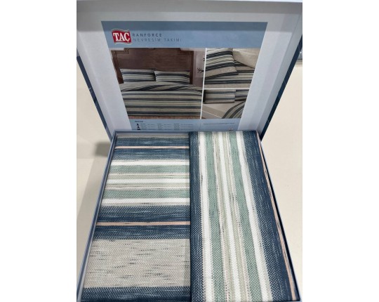 Постельное белье ТАС 2сп. евро ранфорс Nores