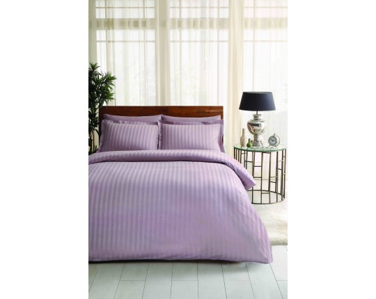 Постельное белье ТАС 2сп. евро жаккард-сатин PLACE белый