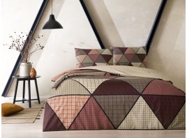 Постельное белье TAC 1,5сп. ранфорс Delta