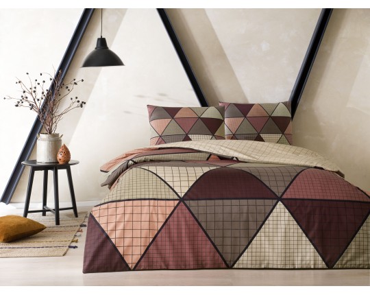 Постельное белье TAC 1,5сп. ранфорс Delta