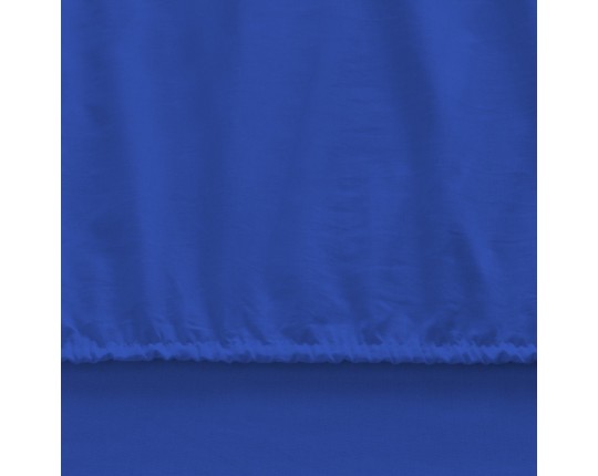 Простынь TAC CARSAF 160х200 см и 2 наволочки 50х70 см синий